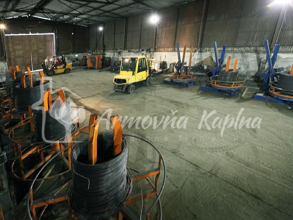 Armovňa Cífer - Strihanie a ohýbanie betonárskej ocele podľa požiadaviek zákazníka